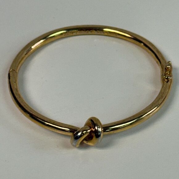 Kate Spade Gold Knot Magnetic Closure Bracelet - Picture 3 of 4
